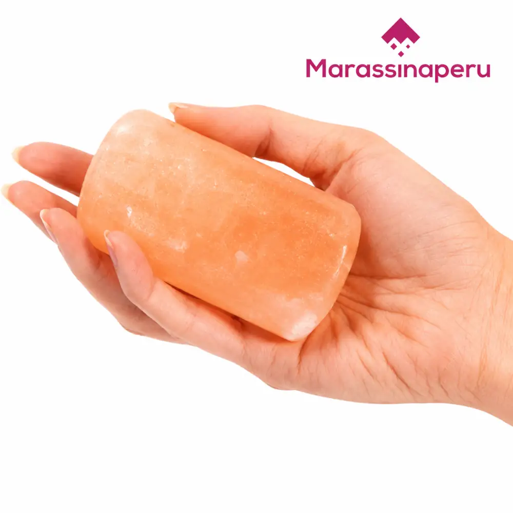 Jabon de Sal del Himalaya 250-300g mano- Marassinaperu
