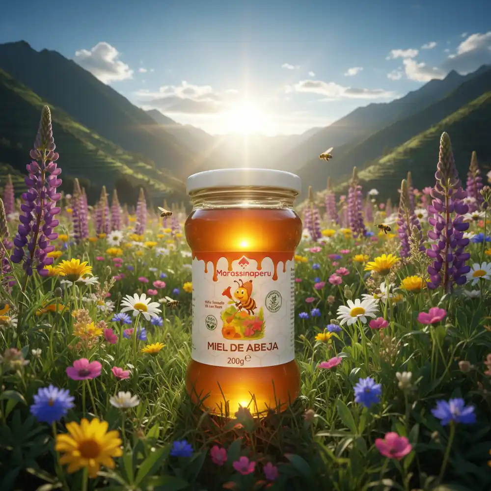 Miel de Abeja Pura Natural 200g - Marassinaperu