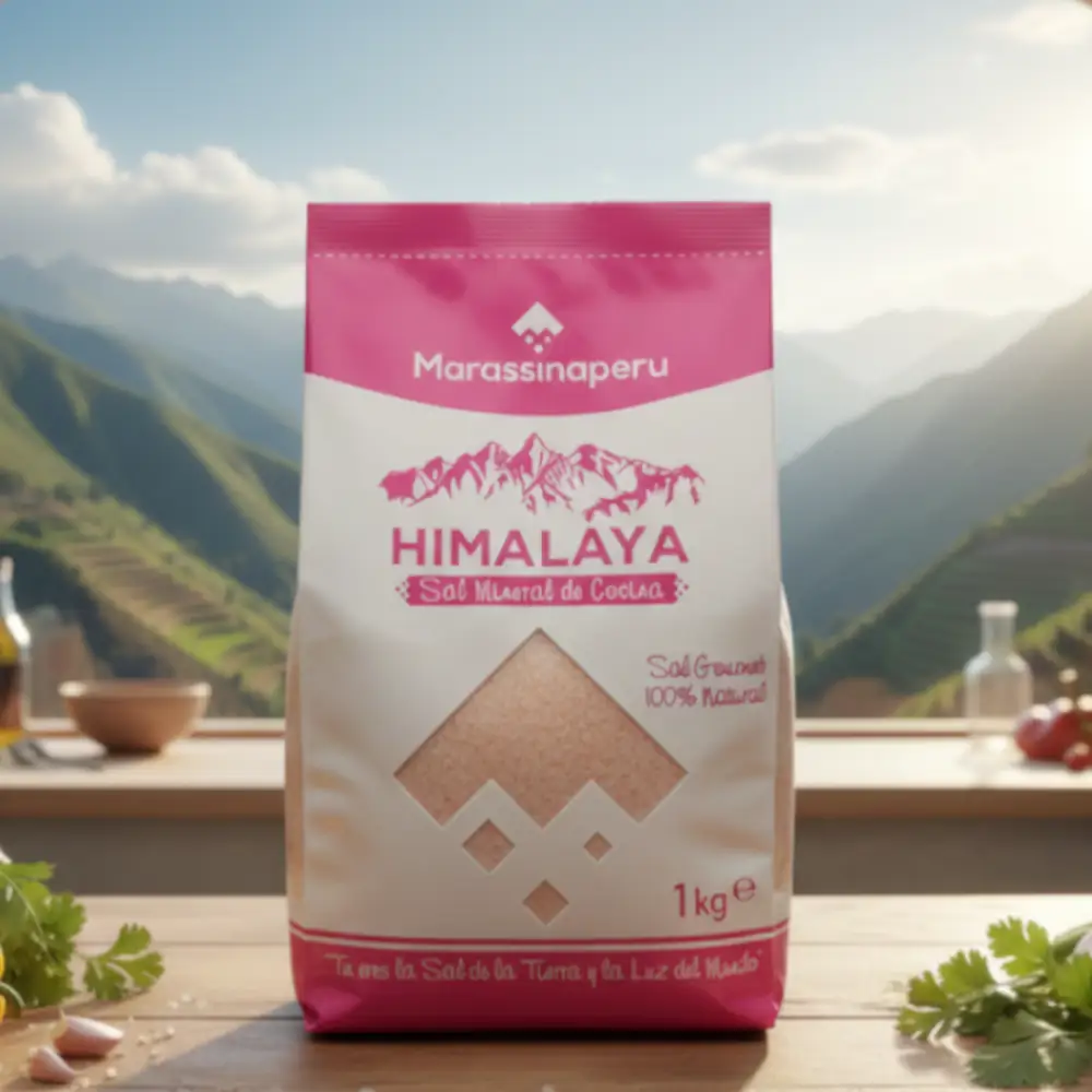 Sal del Himalaya Fina 1kg Natural Premium - Marassinaperu