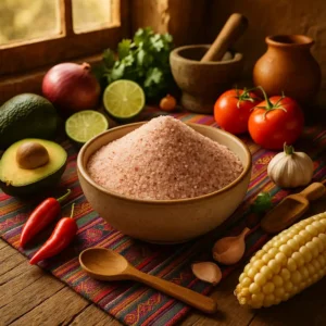 Sal del Himalaya Fina con orto ingredientes - Marassinaperu