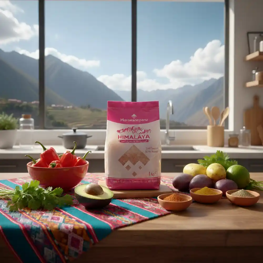 Sal del Himalaya Gruesa 1kg Natural Premium - Marassinaperu