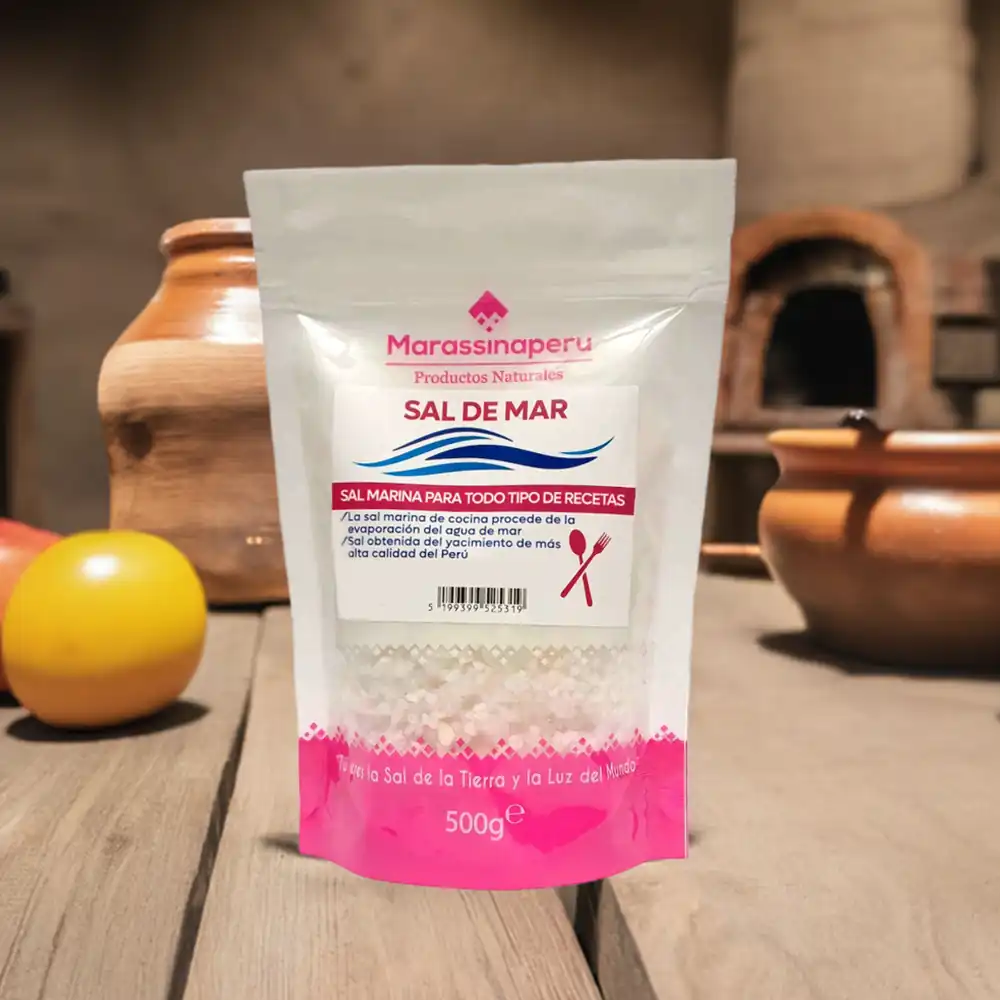 Sal de Mar Gruesa Natural - Sal Marina Gruesa Natural - MarassinaPeru