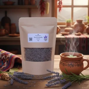 Flor de Lavanda 50g - Natural - Marassinaperu
