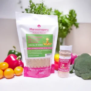Sazonador con Sal de Maras 500g con Sazonador 100g combination