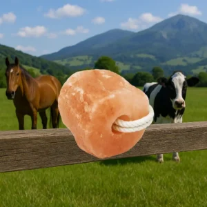 Bloque de sal del Himalaya para animales